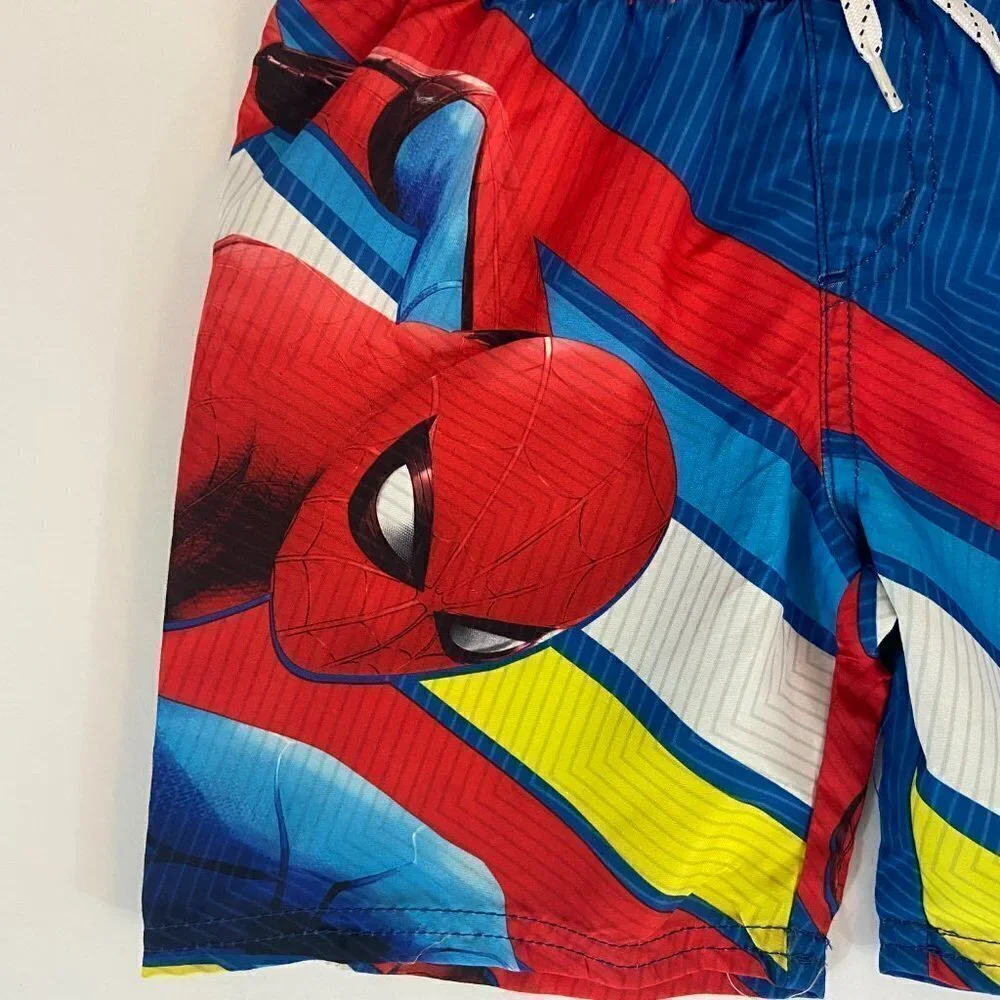 Marvel Spider Man Boys Swim Trunks Youth Size XS 21 in. Waist NWOT